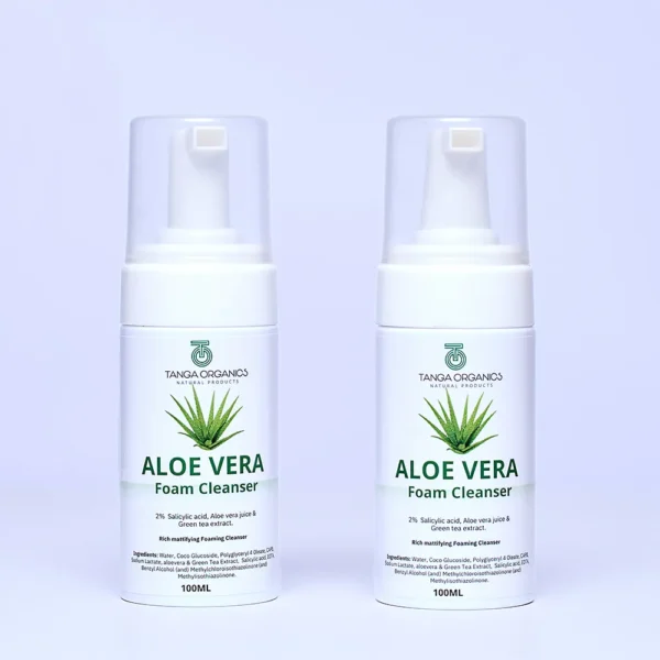 Aloe-Vera-Foam-Cleanser Aloe Vera Foam Cleanser for calm, soothe, and matte skin